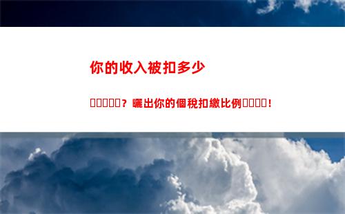 個人所得稅怎么看退多少稅(個人所得稅扣稅對照表)
